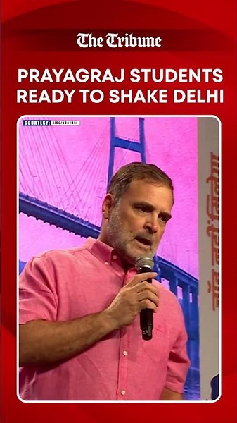 Prayagraj Students’ Voice Will Shake Delhi: Rahul Gandhi’s Chhatron Ki Goonj