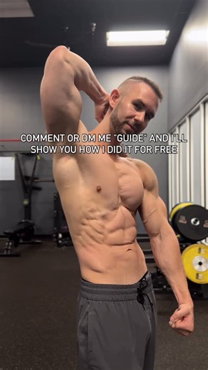 Mike Munz | Online Fit Coach on Instagram: "You can transform into a different person..dm or comment "GUIDE" for a free guide on how I did it #gym #fitness #workout #gymbeginner #bodybuilding"