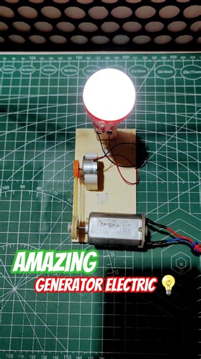 Amazing DIY generator Electric 💡#diyprojects #inventiontech #tech #youtubeshorts