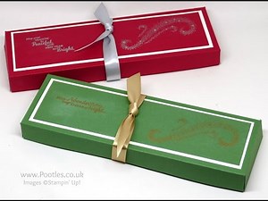 Pootles Advent Countdown 2016 #22 Large Box for 4 Dinner Candles