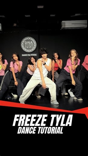 Varun Chauhan | Freeze ( Tyla ) Trending Dance Tutorial Tyla Viral Steps Tutorial Start Learning Dance Freeze Tyla Trending . . @varunchauhan_dancer... | Instagram