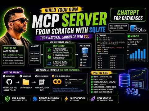 Build MCP Server from Scratch | Google Colab + SQLite + AI