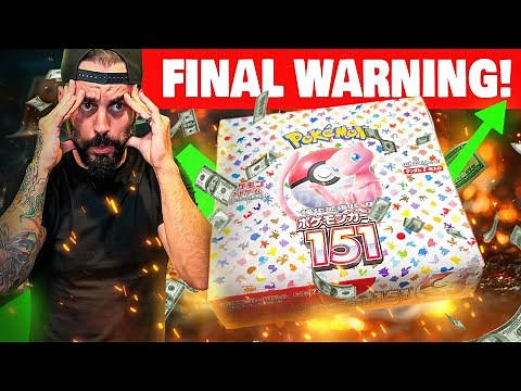 It’s over… Japanese 151 Pokemon Cards Are Out of Control