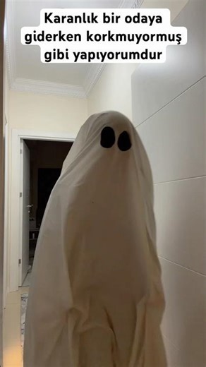 I pretend I'm not afraid when I enter a dark room.