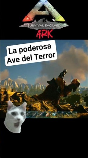 The powerful Terror Bird ability 😱 in ARK, you thought it was useless? #ark #gamers #dinos