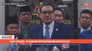 Several Perikatan Nasional MPs have cried “double standards” in cases involving 3R issues related to race, religion and royalty. This came after Home Minister Saifuddin Nasution only cited examples of 3R cases involving PN MPs during question time in the Dewan Rakyat today. | KiniTV | Facebook