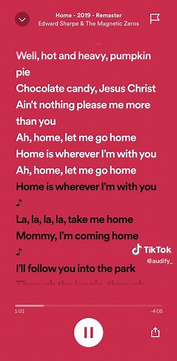 Home - Edward Sharpe and the Magnetic Zeros Lyrics