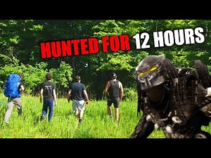 Surviving 12 HOURS against a PREDATOR!