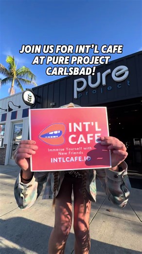 🌍 Join us for INT’L Café at @purecarlsbad! 🌟 We’re thrilled to announce that Pure Project Carlsbad will become the second brewery in California (in addition to Pure Balboa Park) to host @intlcafe.io—a vibrant gathering for language lovers and global citizens! 🗓️ Join us every 2nd & 4th Monday to connect, practice, and share in a unique language-learning experience, all while enjoying a pint of Pure beer. Monday, January 26 | 6-9PM Monday, February 9 | 6-9PM Monday, February 23 | 6-9PM Monday,