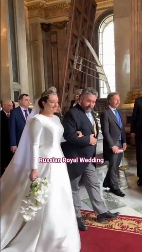 ✨️A Rare Glimpse of a Russian Royal Wedding 🤍 #royalwedding #prinxesswrites #wedding #shorts
