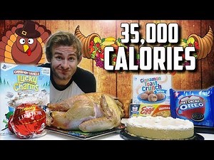 "CHEATSGIVING" | 35,000+ CALORIE CHEAT DAY