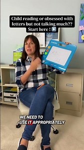 Reading but not talking?It’s time to build language they can use to communicate! #hyperlexia #autism