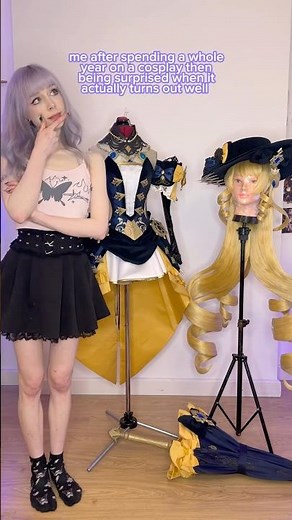 This cosplay nearly defeated me…#genshinimpact #navia