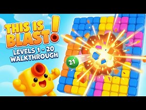 This Is Blast! Level 1 - 20 Gameplay Walkthrough | New Voodoo Puzzle Game Strategy