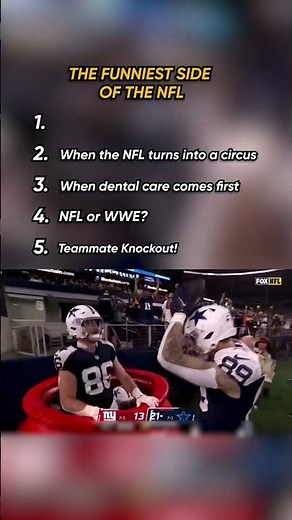 Top 5 Funniest NFL Moments 😂🏈 (The Last One Is Wild)