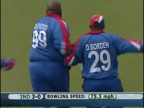 Dwayne Leverock's iconic catch in 2007 World Cup