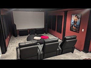 DIY Home Theater Tour (update) 7.4.4 Atmos