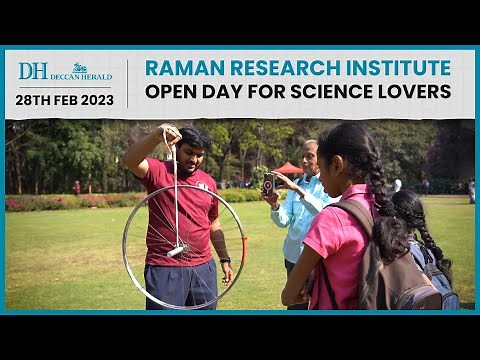Here's how Bengaluru's Raman Research Institute celebrated National Science Day | Sir CV Raman
