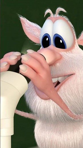 Booba discovered dancing germs under the microscope #booba #animation#shorts