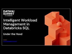Under the Hood: Intelligent Workload Management