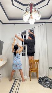 Part 7: Nesting Home Makeover 🏡 Testing na ng kurtina — check! ✅ Pagkatapos mapintura ng bahay, bathroom naman ang pinuntirya 😂 Parang walang pahinga ah! At syempre, diretso na sa Mandaue para ma-secure na ang sofa — made to order pa kaya dapat maaga-agahan! 🤍 | The Millennial Filipina