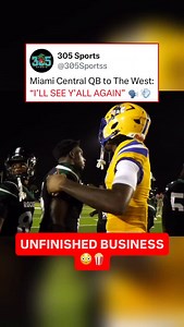 It isn’t over yet. Will we see a ROUND 2? 🗣️💨 The West and Miami Central can meet again in the playoffs this season… Who would win in a rematch? (via @claudewitdaflicks) | 305Sports