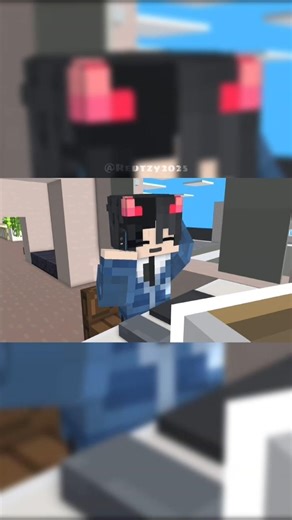 Di lemari 😹 #animation #minecraft #dubbing #lemari #hantu #shorts #meme