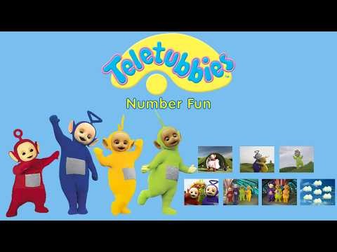 Teletubbies Number Fun (2014 DVD)