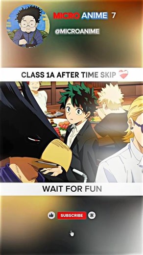 Class 1A After Time skip ❤️‍🩹 || My hero academia new Ep release date confirm 🥹 #mha #mhaedit #anime