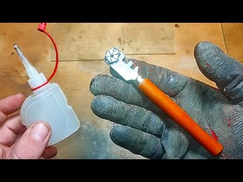How to cut glass, how to use a glass cutter, how to break glass. Key points