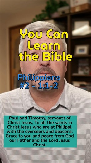 4.2K views · 66 reactions | Philippians 1:1-2 You Can Learn the Bible (Philippians #2) | Digital Bible Study | Facebook