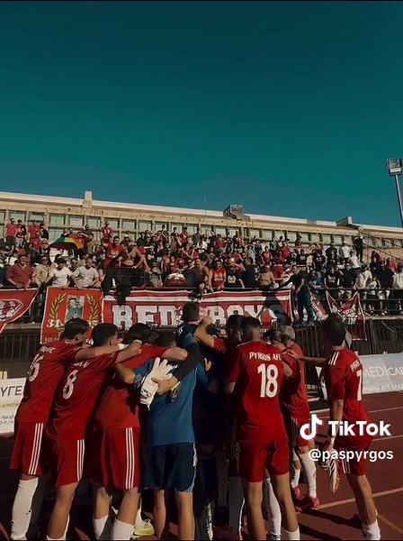 Ενωμένοι μέχρι το τέλος και όλοι μαζί για την άνοδο ✊🔴⚪🔥⚽ Ραντεβού την Κυριακή! #footballtogether #fyp #RedBoys96 #Pas_Pyrgos #Paniliakos @Red_boys_new_gen_est.25 @Pyrgos AFC @PasPurgos.fan.page @Dimitris Fragopoulos @Γιάννης Άλλας#14