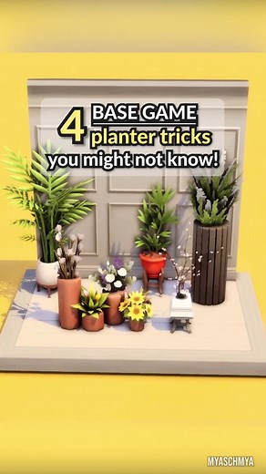 Sims 4 Base Game Build Tips: 4 tricks to refresh your plant game, no mods needed - The Sims 4 Build Tutorial #sims #thesims #sims4 #thesims4 #simstok #ts4 #sims4build #simsbuild #sims4basegame #simstips #simsbuildideas #sims4tutorial #sims4buildingtips #sims4hacks