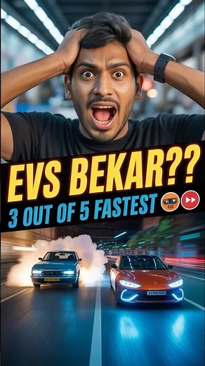 EVs Bekar? 🤯 3 Fastest Cars Under ₹1Cr Are EV! | 42/100 | Torque Nation