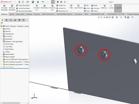 HOW TO INSTALL PEM-NUT ON SHEET METAL