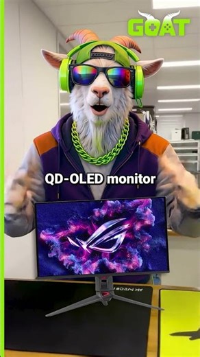 ASUS ROG Swift is The GOAT monitor. Pure speed, ultimate precision, zero compromises.