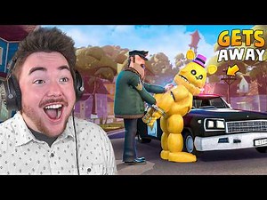 Fast Fredbear but HE GETS ARRESTED…