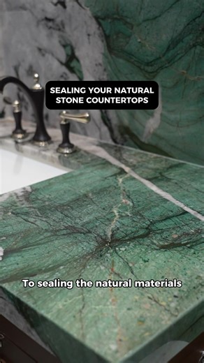 Here’s why it’s a good idea to seal your natural stone countertops every year To get your free estimate call (559) 916-3577 . . #FresnoContractor #fresno #homeremodel