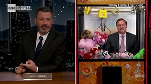 11K views · 327 reactions | Watch Jimmy Kimmel interview MyPillow CEO Mike Lindell from inside a claw machine | CNN | Facebook