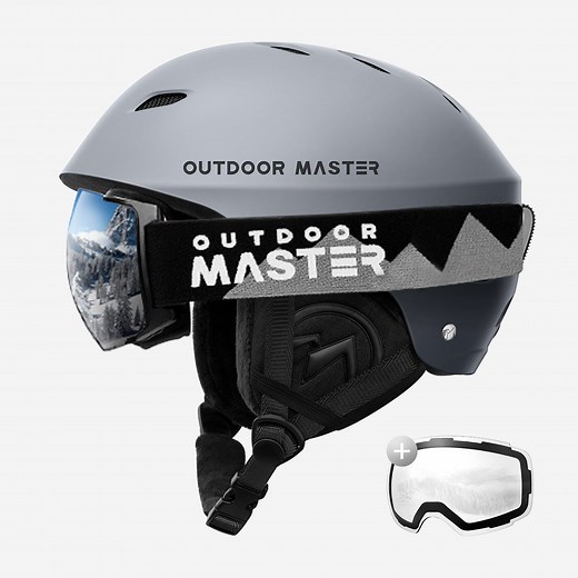 PRO Goggle, Lens & KELVIN Helmet Bundle - Winter Special | Outdoor Master®