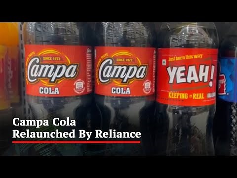 Iconic Beverage Campa Cola Relaunched By Reliance