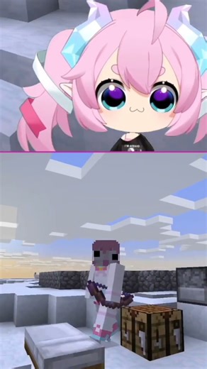 Chibidoki - Chibi's Minecraft Skin - She Made (Minecraft) #chibidoki #vtuber #short