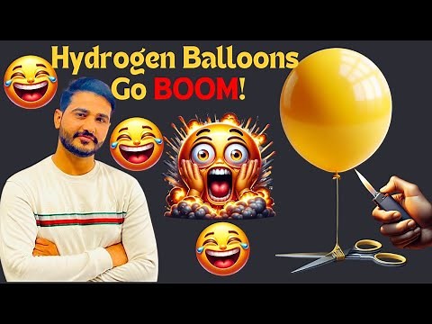 🔥 Explosive Hydrogen Balloon Experiment