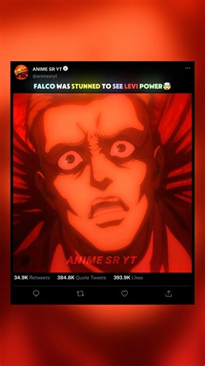 Falco was stunned 😳#attackontitan #aot #erenyeager #leviackerman #mikasaackerman #animeedit#shorts