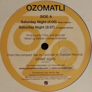 Ozomatli - Saturday Night / Who's To Blame