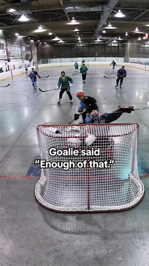 Soft Hands Hockey League (SHHL)🚨 on Instagram: "Goalie had enough 💪 🚫 Save: Steven Ashby (Goblin Mode) 😈 Brought to you by @drinkbanditos » a true MexiCan lager, always golden smooth. It’s got a sweet corn kiss, whispers of hops, and just enough bite to make you smirk. 🍻 Where does this play rank 1 through 5 stacked up against the rest of the highlights from this week? Let us know in the comments below! 👇 #SoftHandsHockeyLeague #RollerHockeyToronto #InlineHockeyToronto #HockeyToronto"