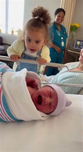 She Said “Why Baby Cry?” 😭😂 Family Lost It!#WhyBabyCry #ToddlerReaction