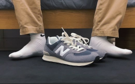 【鞋身展示】New Balance 574 上脚试穿效果