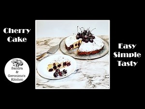 How to make Cherry Cake Recipe