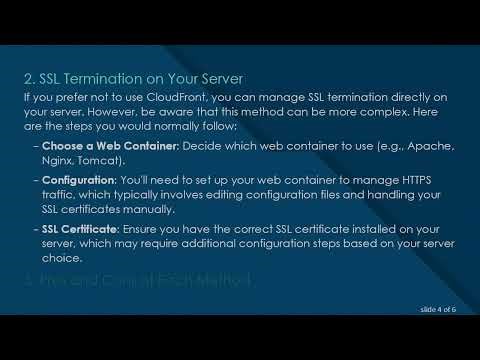 How to Enable HTTPS for Your Elastic Beanstalk Java Application